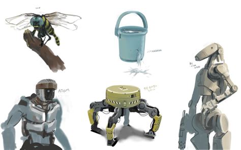 kusami toka naku au, atom (real steel), b1 battle droid, real steel .